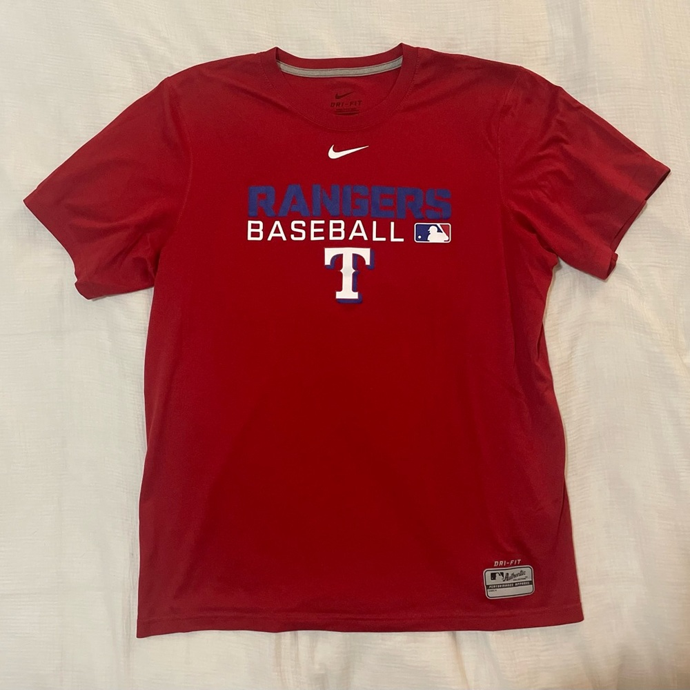 Official Texas Rangers Nike Dri Fit